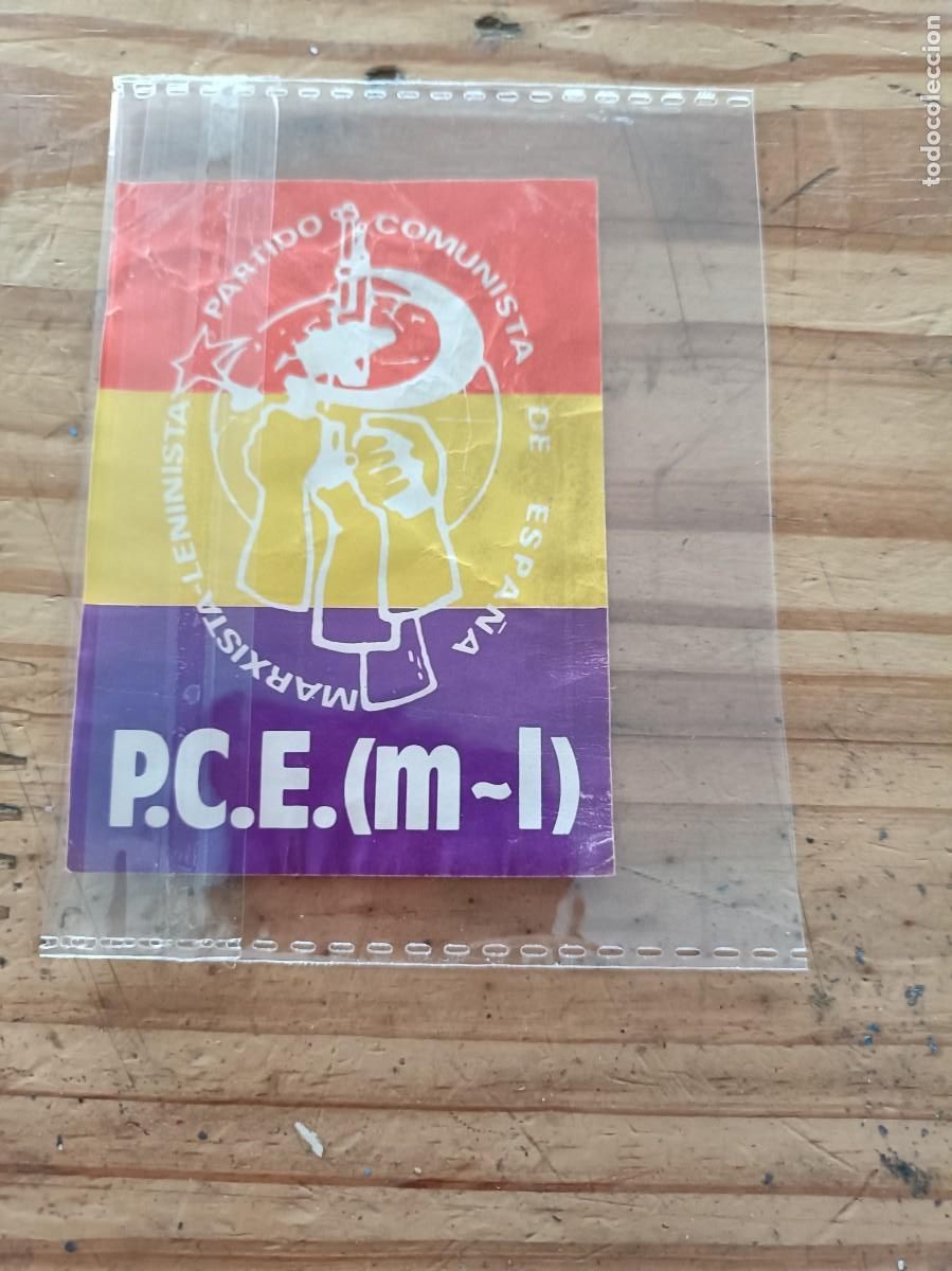 Collection stickers: PEGATINA - ADHESIVO - POLITICA - A&Ntilde;OS 80. DESPEGADA