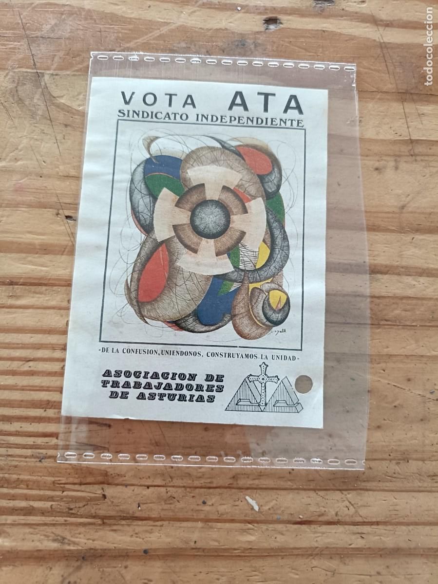 Collection stickers: PEGATINA - ADHESIVO - POLITICA - A&Ntilde;OS 80. DESPEGADA