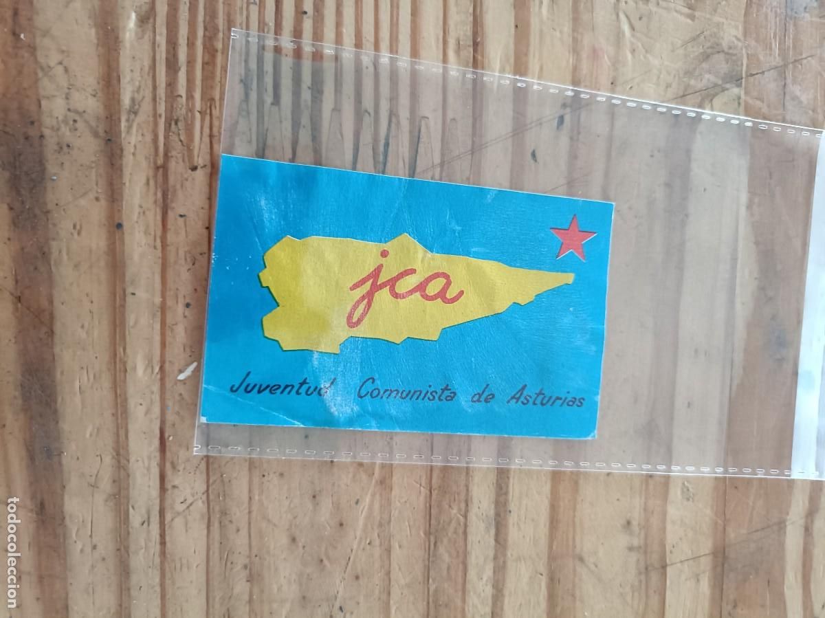 Pegatinas de colecci&oacute;n: PEGATINA - ADHESIVO - POLITICA - A&Ntilde;OS 80. DESPEGADA