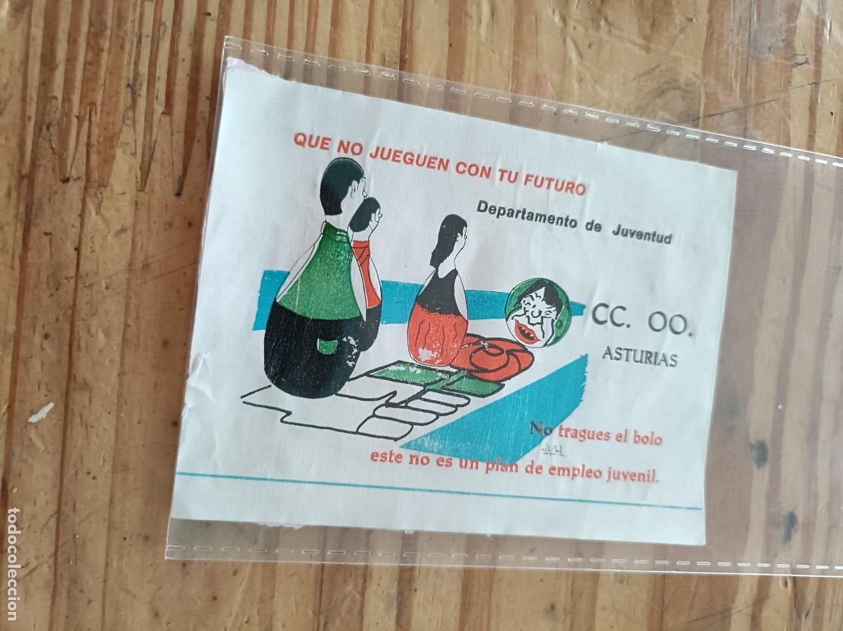 Adesivi di collezione: PEGATINA - ADHESIVO - POLITICA - A&Ntilde;OS 80. DESPEGADA