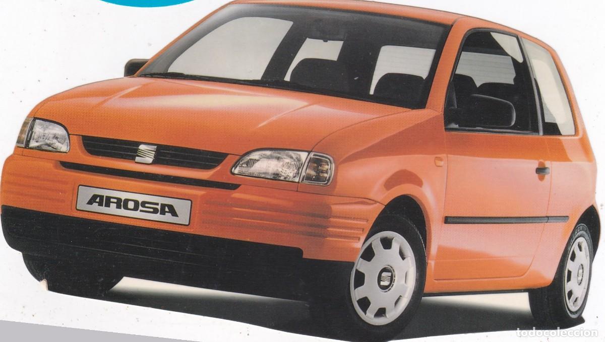 Pegatinas de colecci&oacute;n: PEGATINA COCHE SEAT AROSA - TROQUELADA