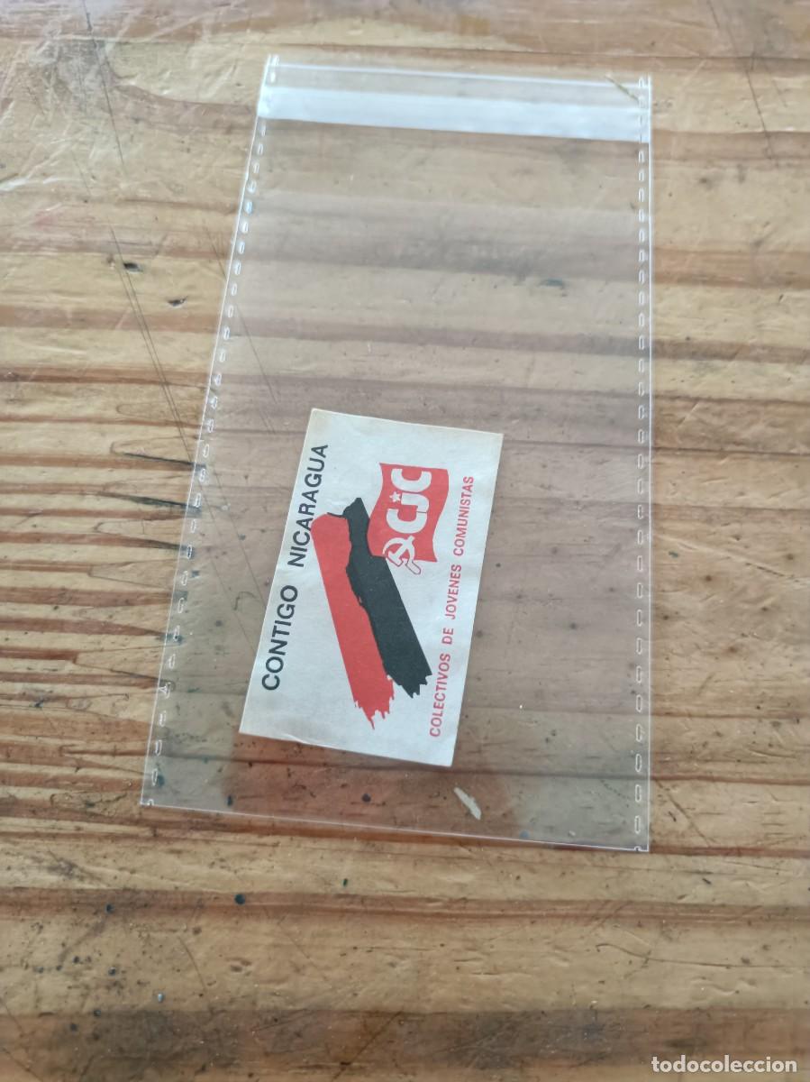 Pegatinas de colecci&oacute;n: PEGATINA - ADHESIVO - POLITICA - A&Ntilde;OS 80. DESPEGADA