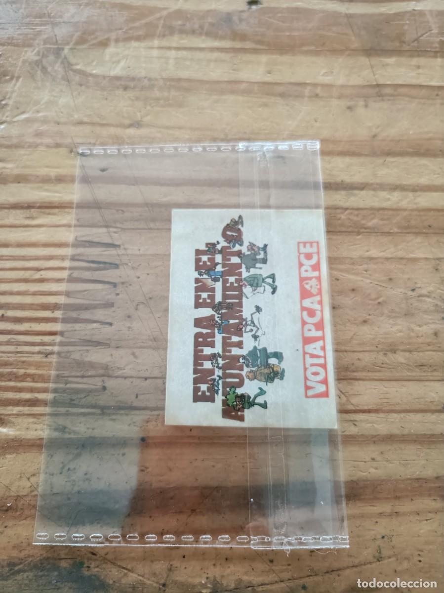 Pegatinas de colecci&oacute;n: PEGATINA - ADHESIVO - POLITICA - A&Ntilde;OS 80. DESPEGADA