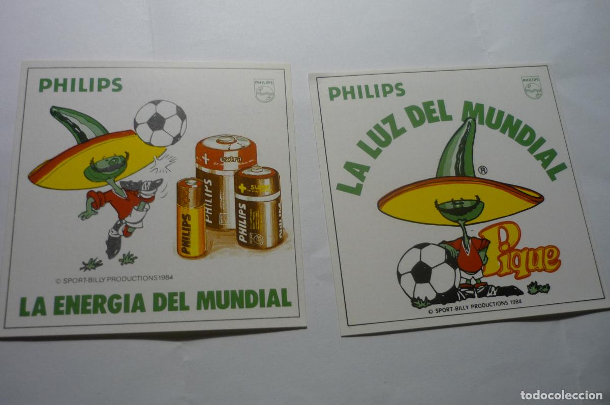 Pegatinas de colecci&oacute;n: lote pegatinas futbol mundial philips