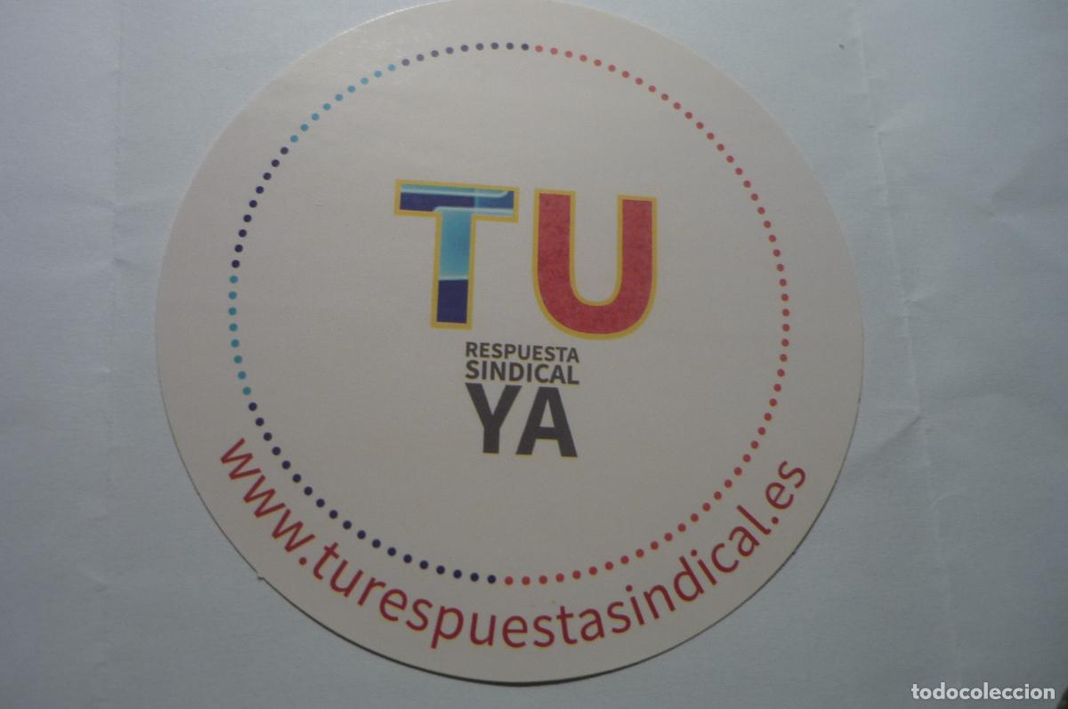 Pegatinas de colecci&oacute;n: pegatina tu respuesra sindical ya