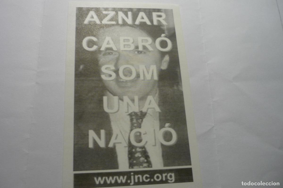 Adesivi di collezione: pegatina politica catalan aznar