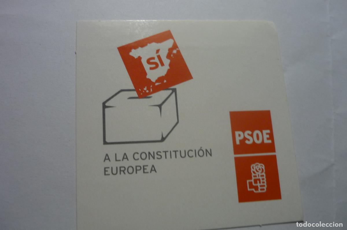 Adesivi di collezione: pegatina peque&ntilde;a psoe