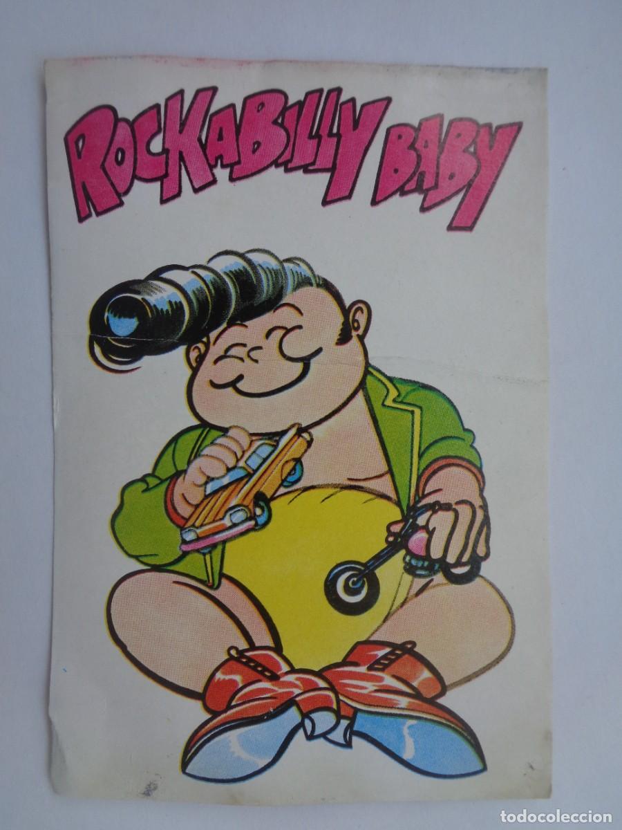 Pegatinas de colecci&oacute;n: PEGATINA DE LA COLECCION FANTASTICKERS : ROCKABILLY BABY . DE PANINI , A&Ntilde;OS 80