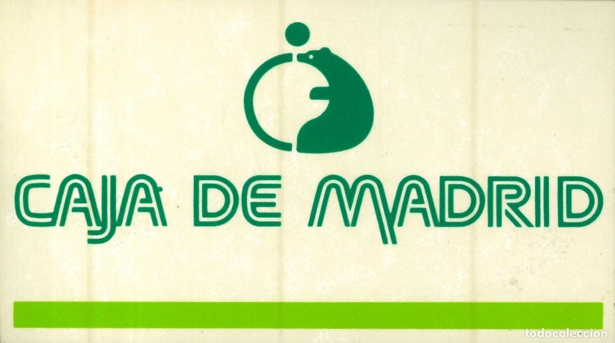 Pegatinas de colecci&oacute;n: PEGATINA - ADHESIVO - BANCOS - CAJA DE MADRID