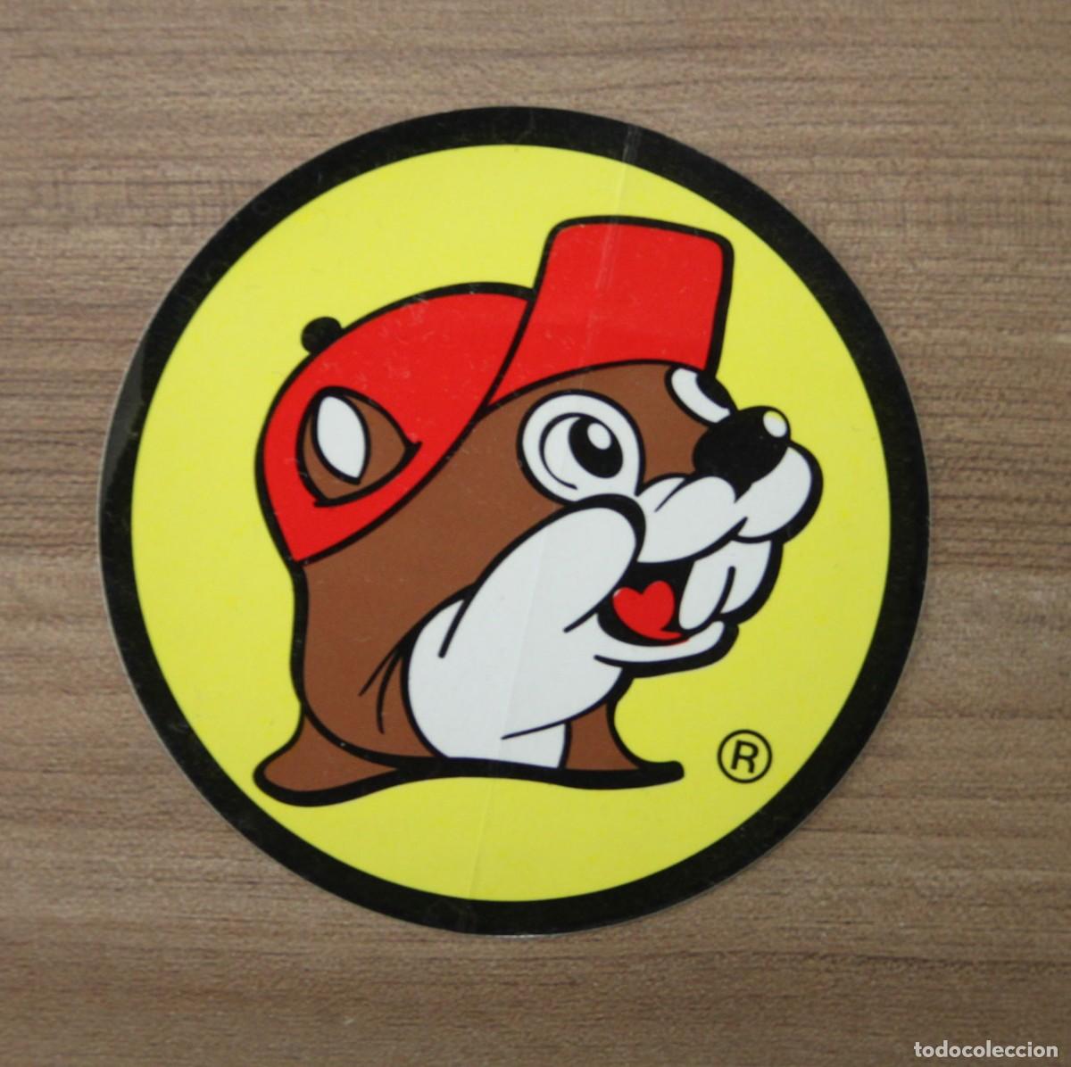 Pegatinas de colecci&oacute;n: Pegatina Buc-ee's - Gasolinera mas grande de USA