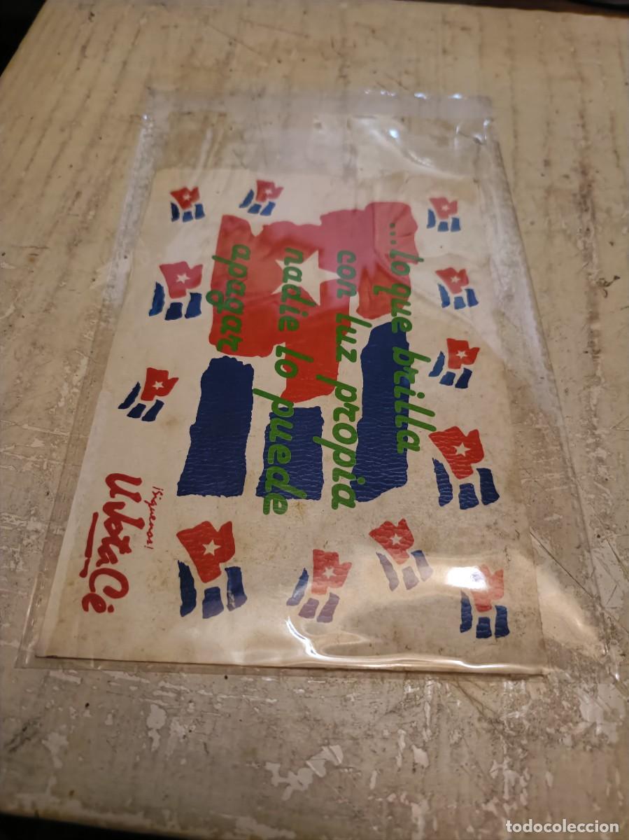Collection stickers: PEGATINA ADHESIVO POL&Iacute;TICA A&Ntilde;OS 70-80 DESPEGADA