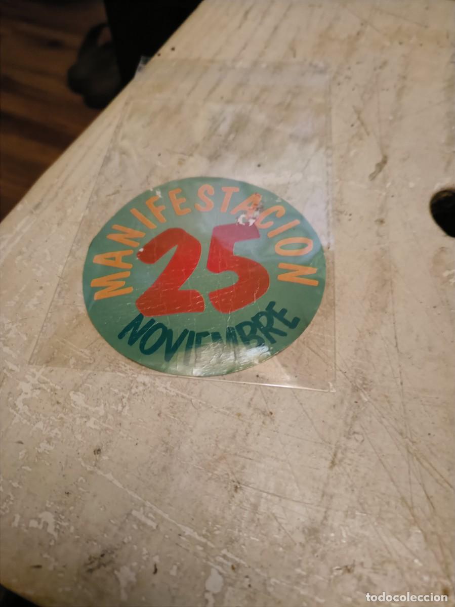 Pegatinas de colecci&oacute;n: PEGATINA ADHESIVO POL&Iacute;TICA A&Ntilde;OS 70-80 DESPEGADA
