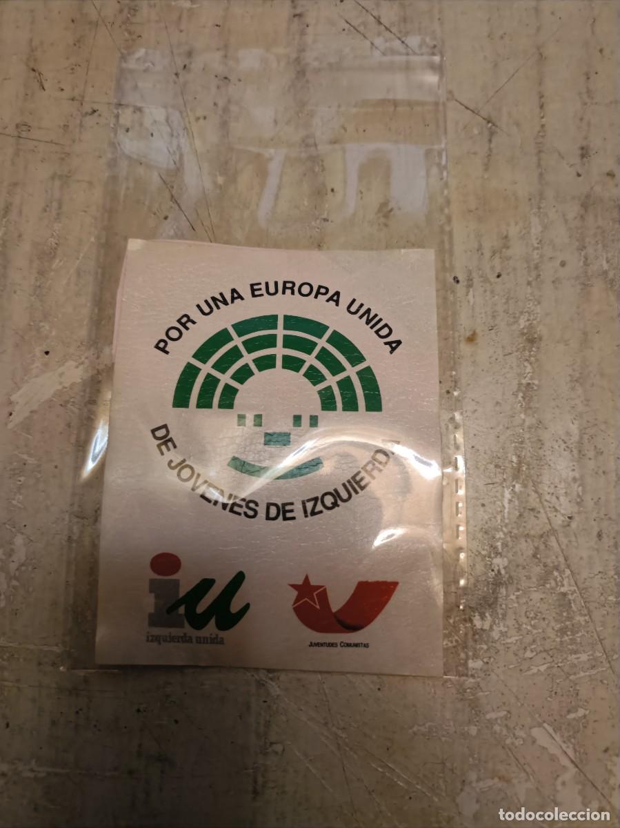 Pegatinas de colecci&oacute;n: PEGATINA ADHESIVO POL&Iacute;TICA A&Ntilde;OS 70-80 DESPEGADA
