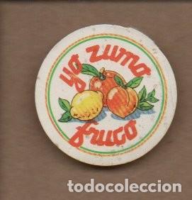 Pegatinas de colecci&oacute;n: ANTIGUA PEGATINA A&Ntilde;OS 80 - YO ZUMO FRUCO. SIN PEGAR. 3,5 CM.
