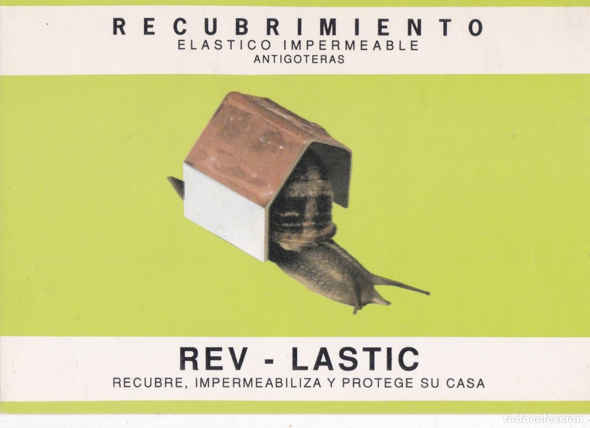 Pegatinas de colecci&oacute;n: PEGATINA REV - LASTIC. RECUBRIMIENTO ELASTICO IMPERMEABLE ANTIGOTERAS