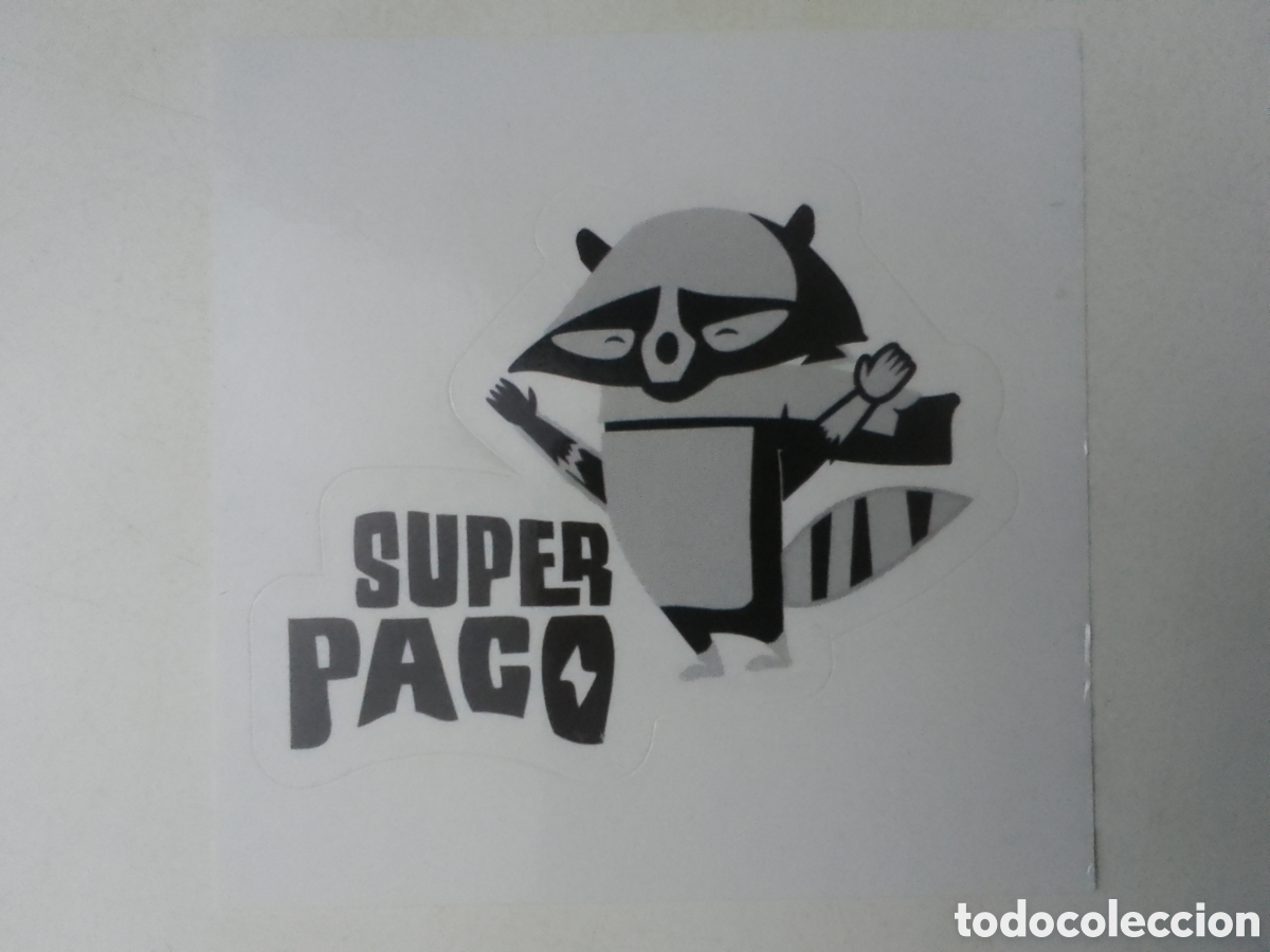 Pegatinas de colecci&oacute;n: Pegatina SUPER PACO.