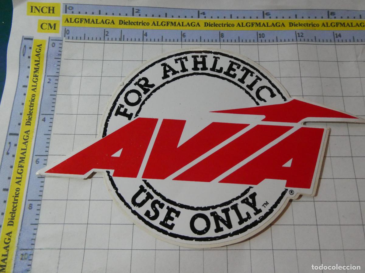 Pegatinas de colecci&oacute;n: PEGATINA DE MARCAS DE ROPA. SURF SURFING SKATE SNOWBOARD. AVIA ATHLETICS. 209