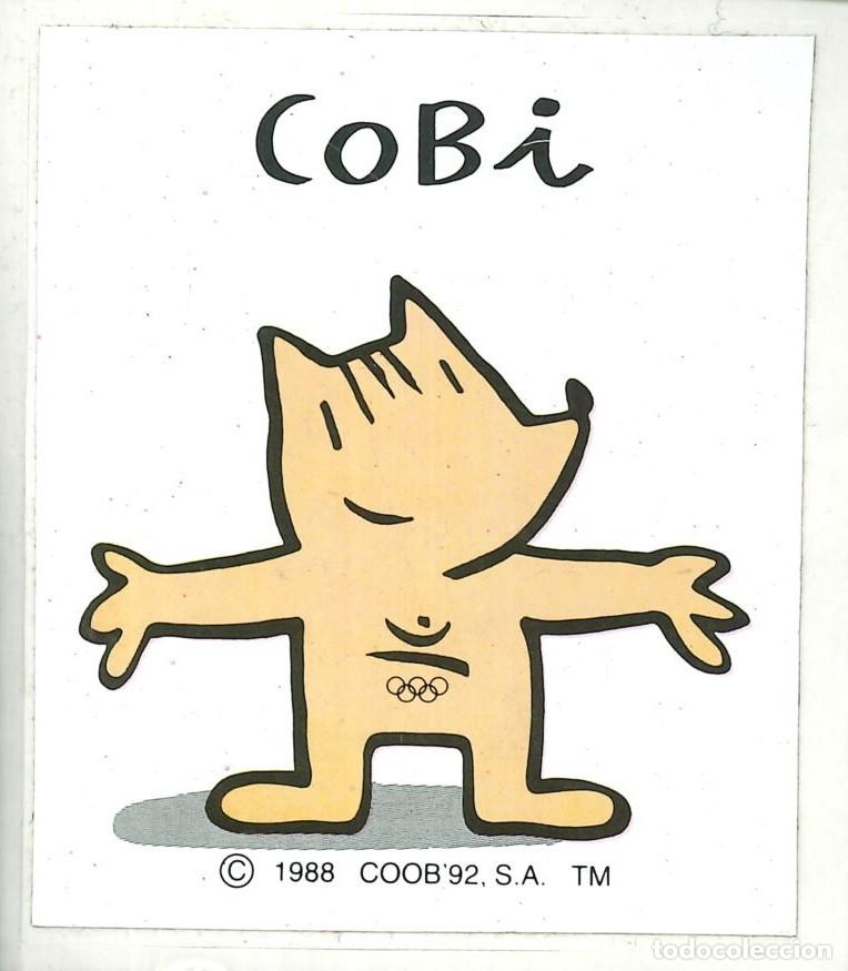 Pegatinas de colecci&oacute;n: PEGATINA - ADHESIVO - OLIMPIADAS BARCELONA 92 - 1992 - MASCOTA COBI