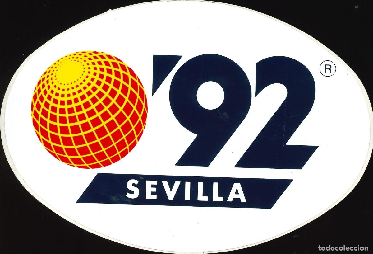 Pegatinas de colecci&oacute;n: PEGATINA - ADHESIVO - EXPO 92 SEVILLA - 1992