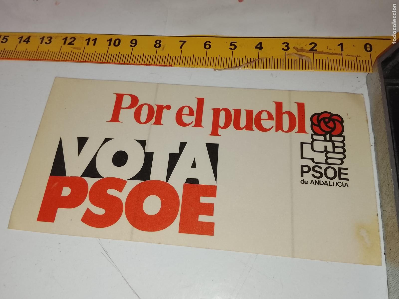 Pegatinas de colecci&oacute;n: PEGATINA ANTIGUA POLITICA