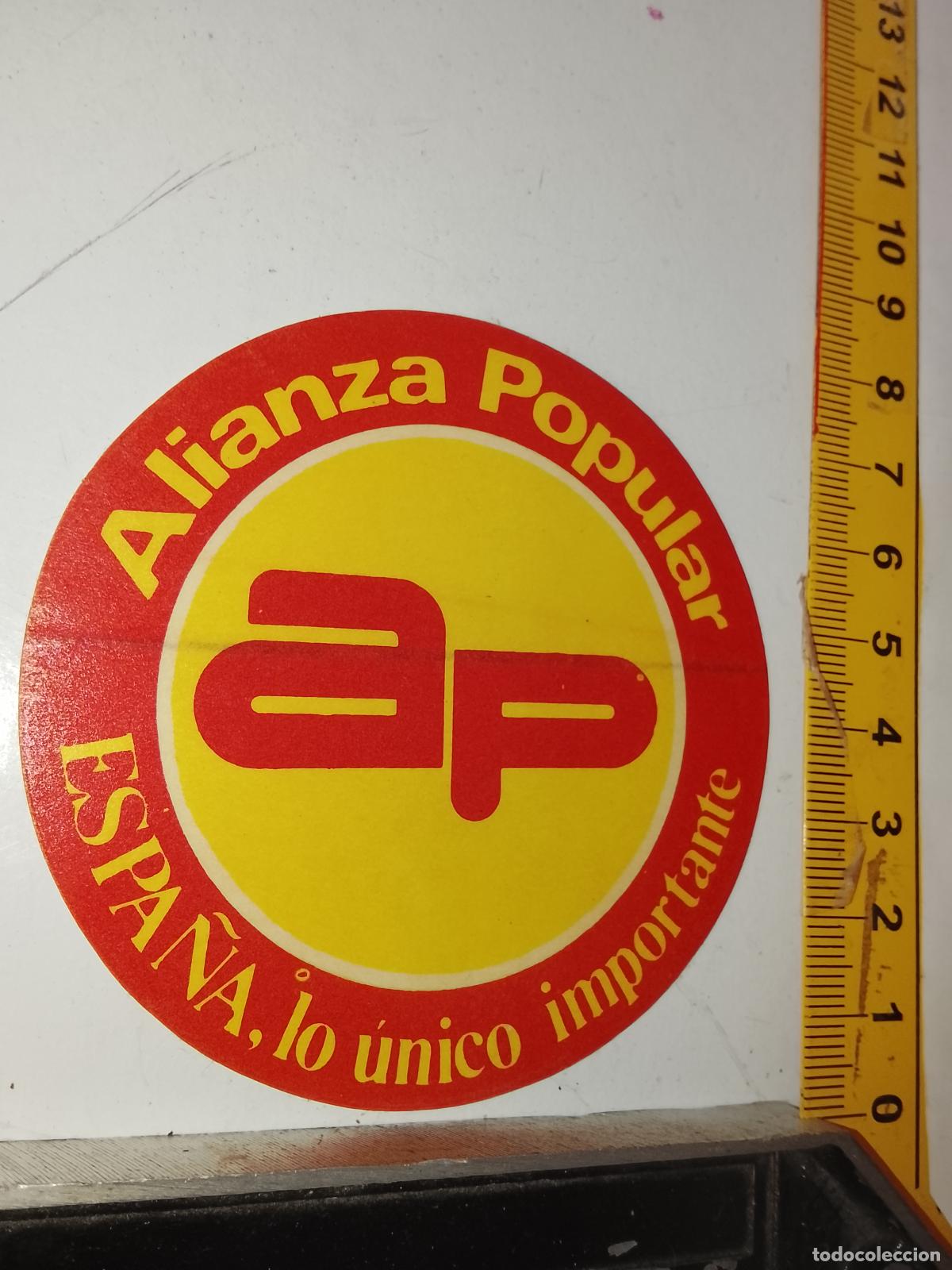 Pegatinas de colecci&oacute;n: PEGATINA ANTIGUA POLITICA ELECCIONES SINDICATOS PARTIDOS POLITICOS