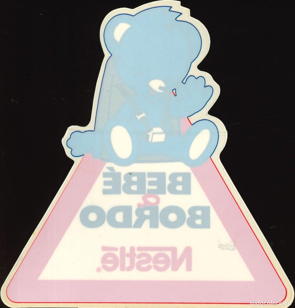 Pegatinas de colecci&oacute;n: PEGATINA - ADHESIVO - BEBE A BORDO - NESTLE