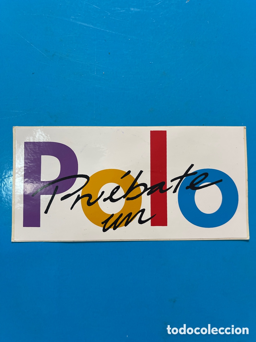 Pegatinas de colecci&oacute;n: Pegatina Volkswagen Polo