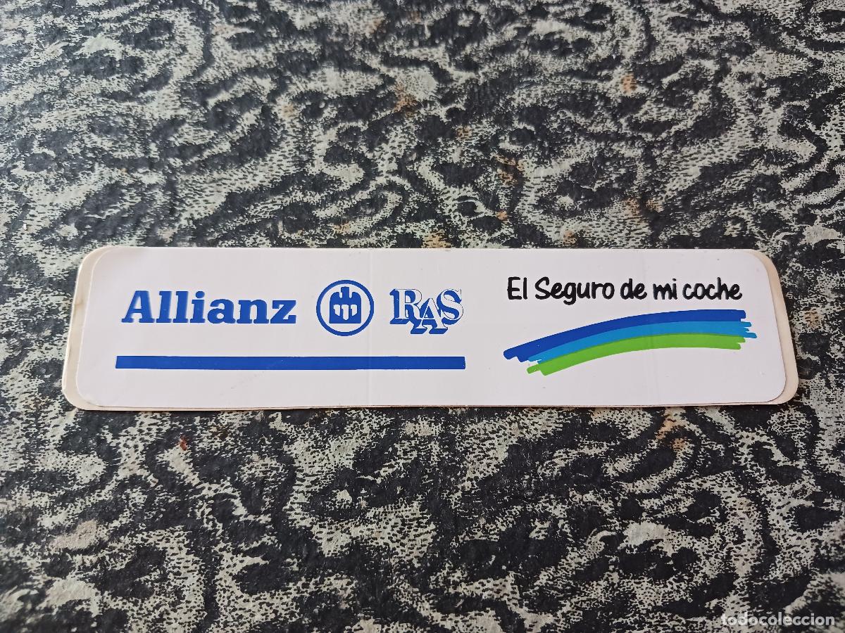 Pegatinas de colecci&oacute;n: adhesivo, allianz, el seguro de mi coche