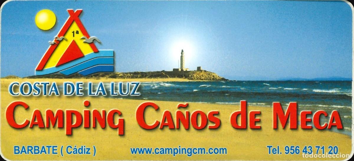 Pegatinas de colecci&oacute;n: PEGATINA - ADHESIVO - CAMPING - ANDALUCIA - CA&Ntilde;OS DE MECA - COSTA DE LA LUZ - BARBATE (CADIZ)