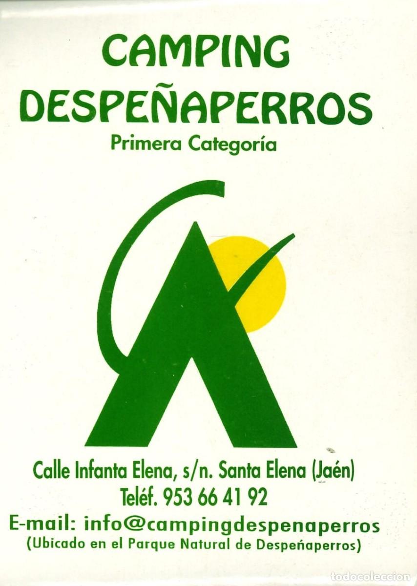 Pegatinas de colecci&oacute;n: PEGATINA - ADHESIVO - CAMPING - ANDALUCIA - DESPE&Ntilde;APERROS - 1&ordf; CATEGORIA - SANTA ELENA (JAEN)