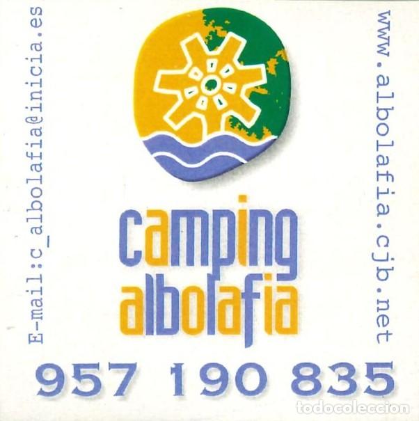 Pegatinas de colecci&oacute;n: PEGATINA - ADHESIVO - CAMPING - ANDALUCIA - LA ALBOLAFIA - VILLAFRANCA (CORDOBA)