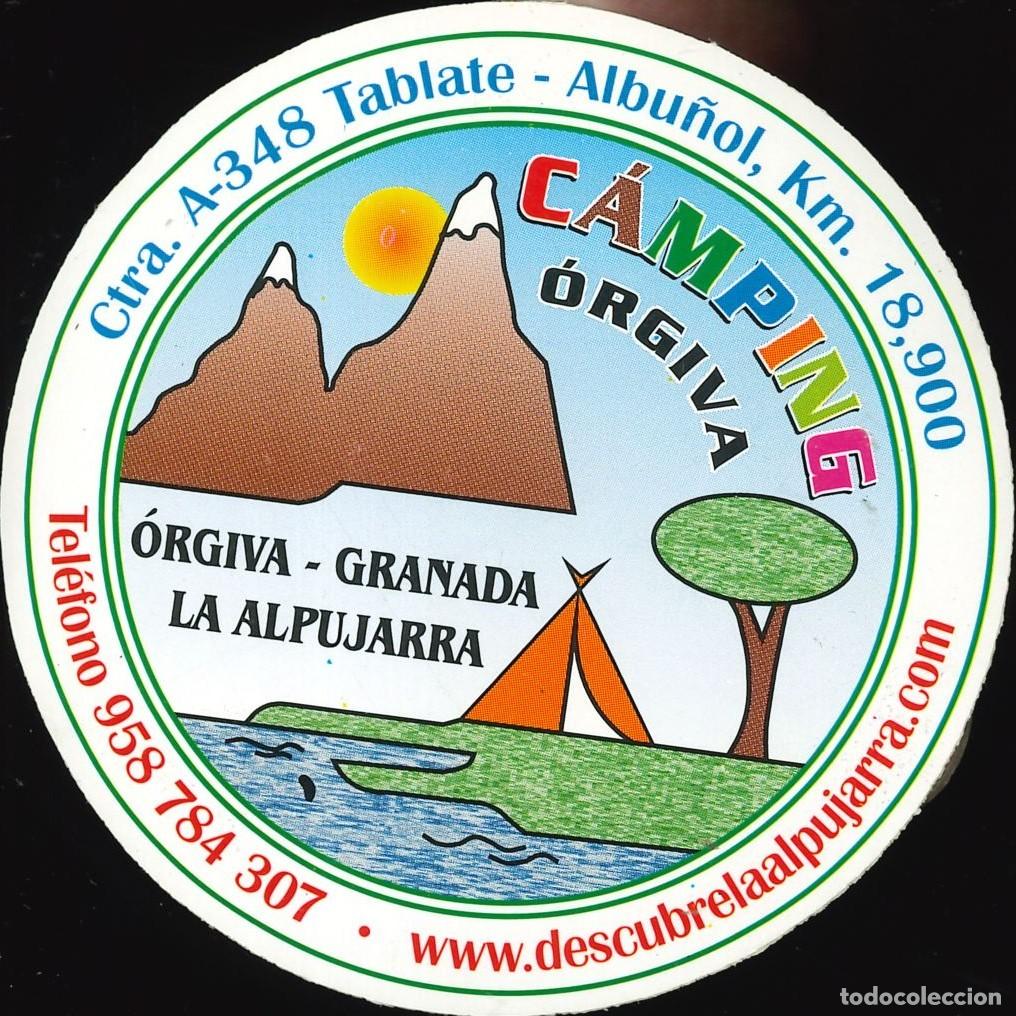 Pegatinas de colecci&oacute;n: PEGATINA - ADHESIVO - CAMPING - ANDALUCIA - ORGIVA (GRANADA)