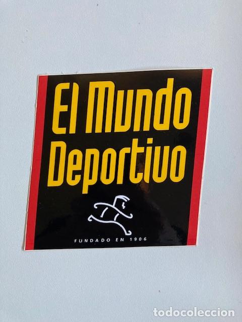 Pegatinas de colecci&oacute;n: PEGATINA EL MUNDO DEPORTIVO