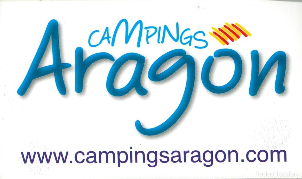 Pegatinas de colecci&oacute;n: PEGATINA - ADHESIVO - CAMPING - ARAGON - CAMPINGS ARAGON