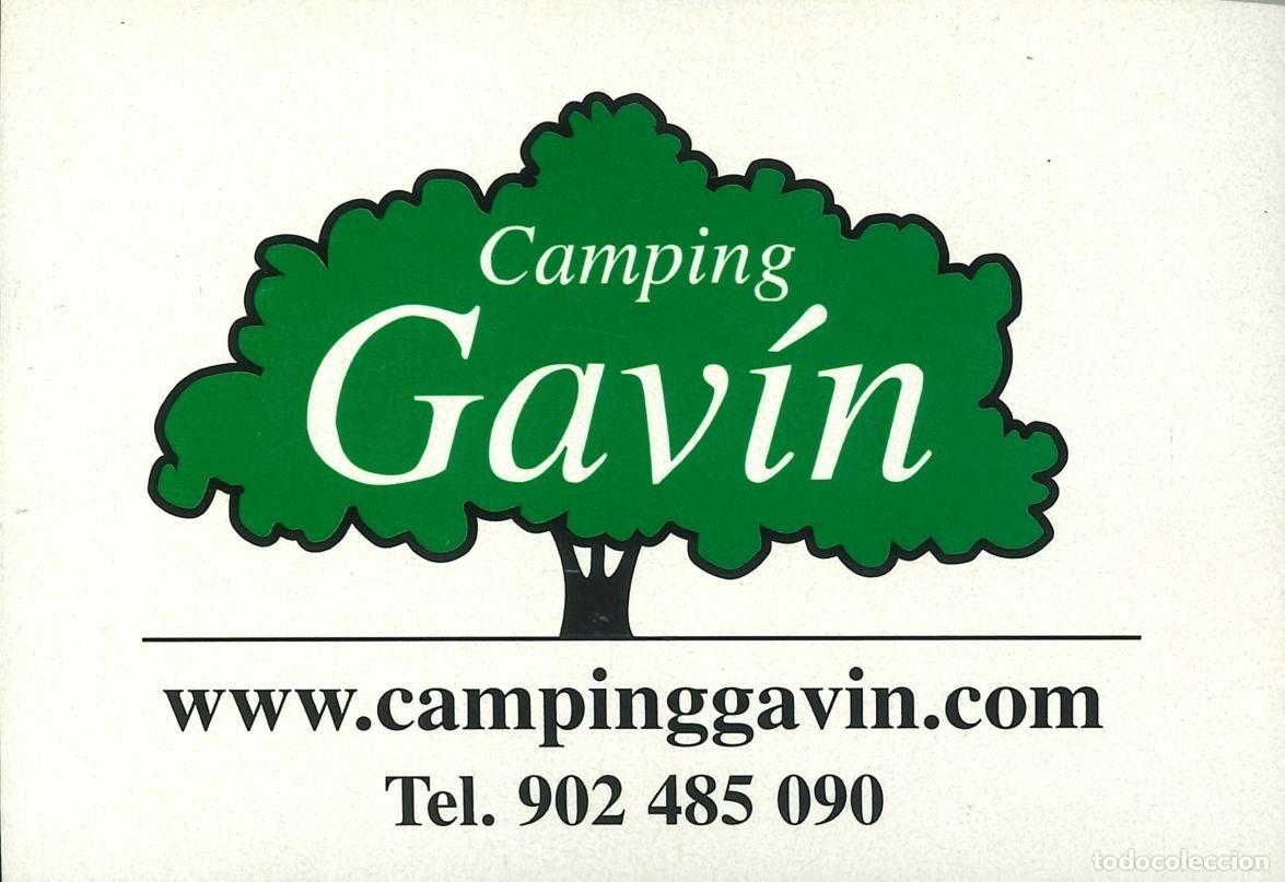 Pegatinas de colecci&oacute;n: PEGATINA - ADHESIVO - CAMPING - ARAGON - GAVIN (HUESCA)