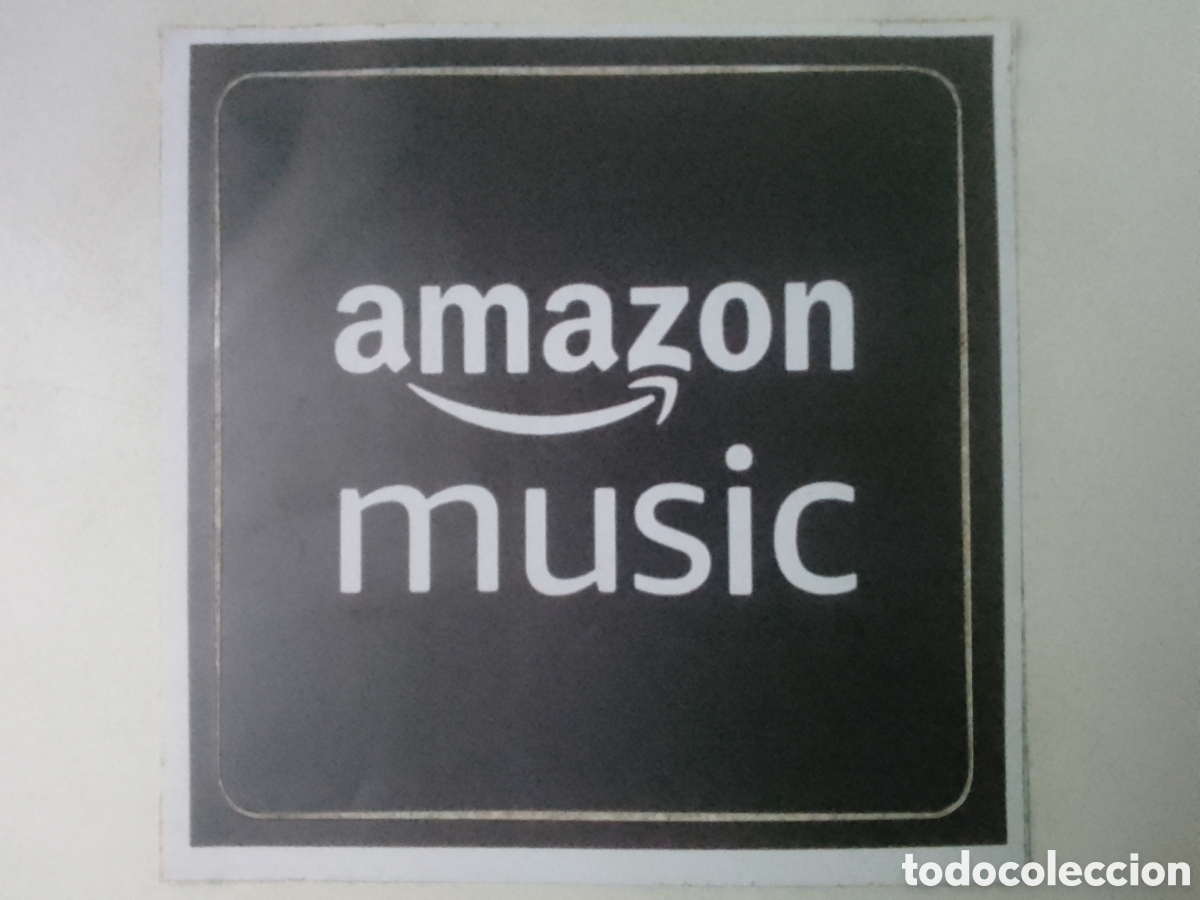 Pegatinas de colecci&oacute;n: Pegatina amazon music.