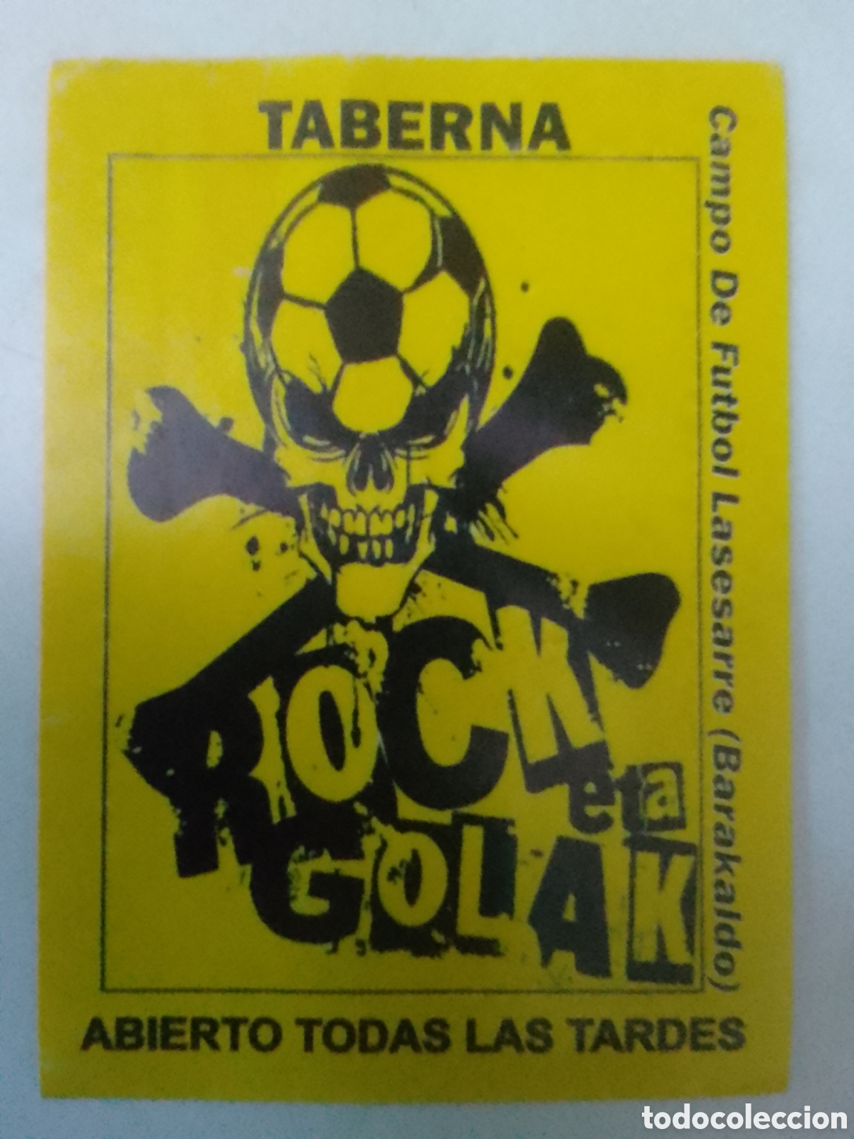 Pegatinas de colecci&oacute;n: Pegatina TABERNA ROCK eta GOLAK.