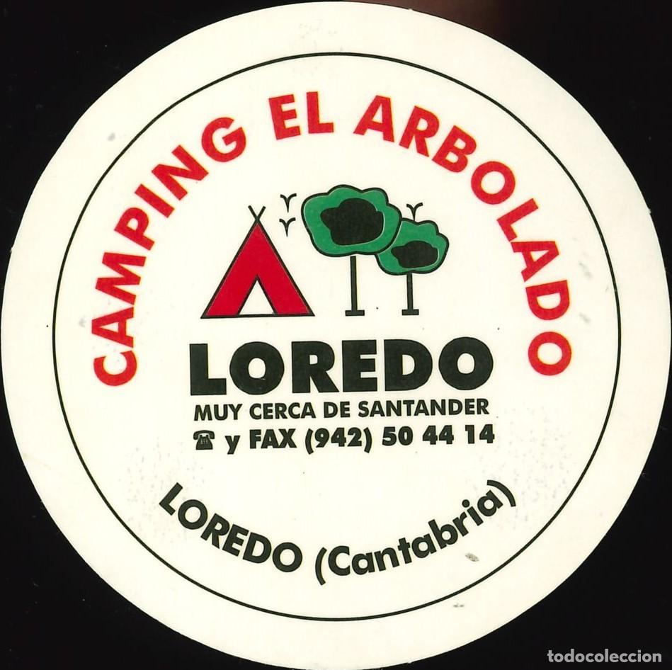 Pegatinas de colecci&oacute;n: PEGATINA - ADHESIVO - CAMPING - CANTABRIA - EL ARBOLADO - LOREDO (SANTANDER)