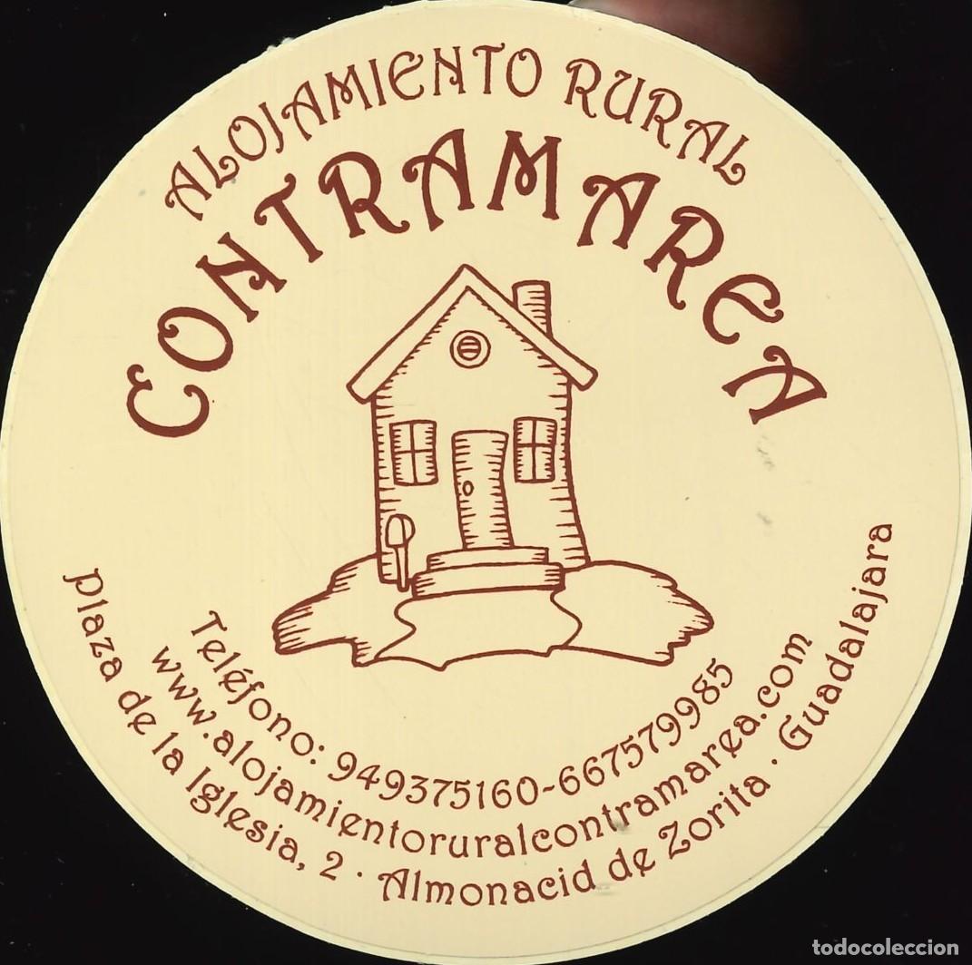 Pegatinas de colecci&oacute;n: PEGATINA - ADHESIVO - CAMPING - CASTILLA LA MANCHA - ALOJAMIENTO RURAL CONTRAMAREA - ALMONACID