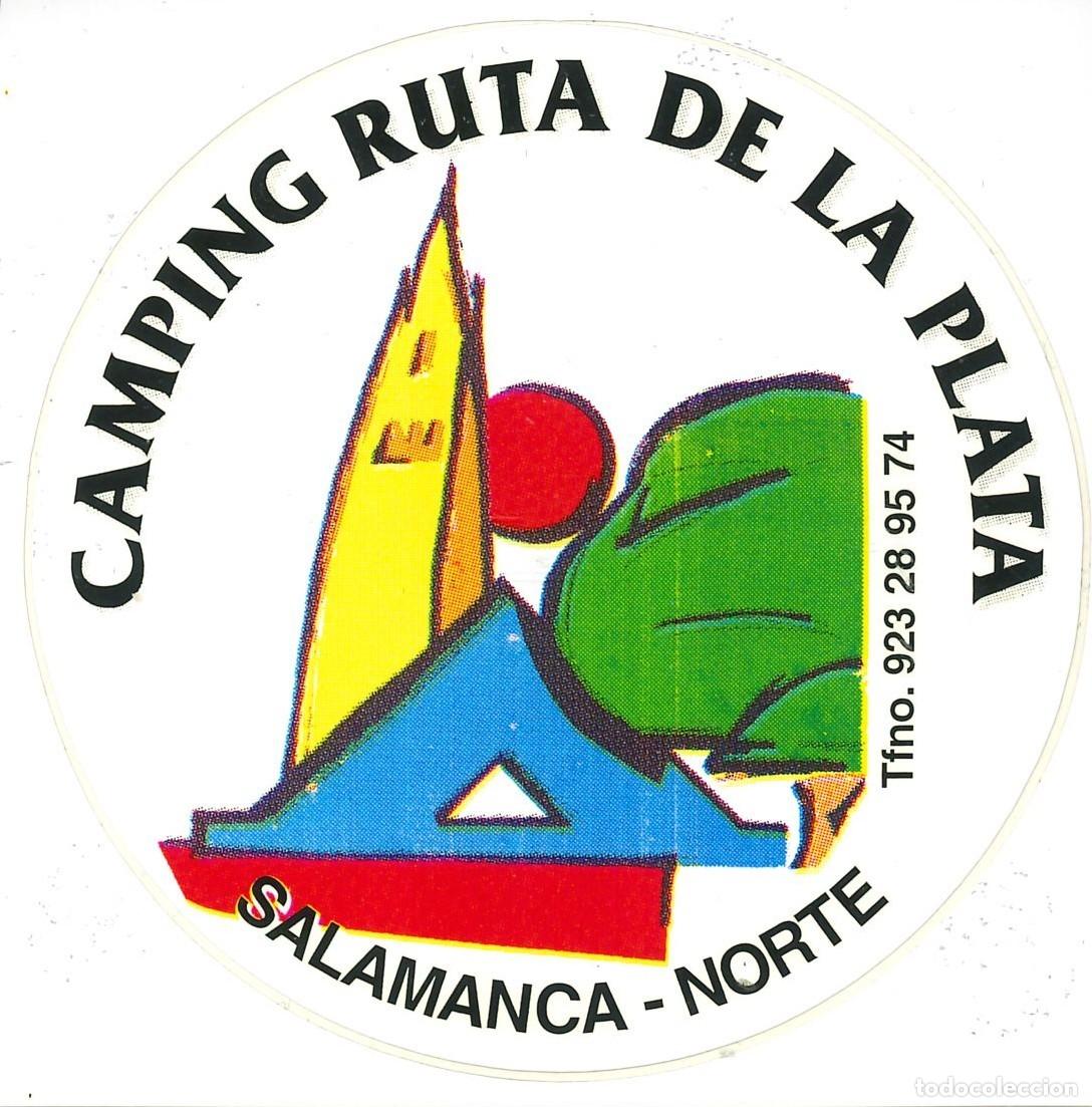Pegatinas de colecci&oacute;n: PEGATINA - ADHESIVO - CAMPING - CASTILLA Y LEON - RUTA DE LA PLATA (SALAMANCA)