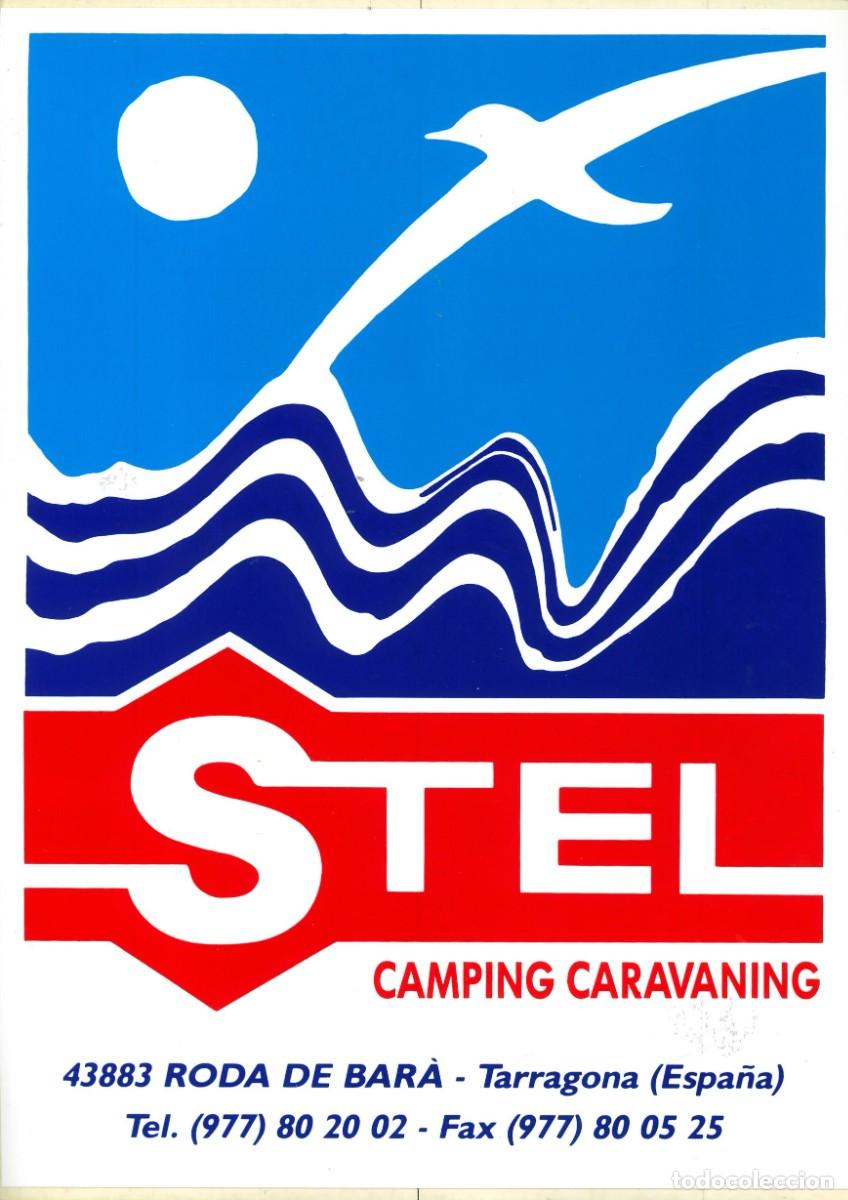 Pegatinas de colecci&oacute;n: PEGATINA - ADHESIVO - CAMPING - CATALU&Ntilde;A - STEL - RODA DE BARA (TARRAGONA)