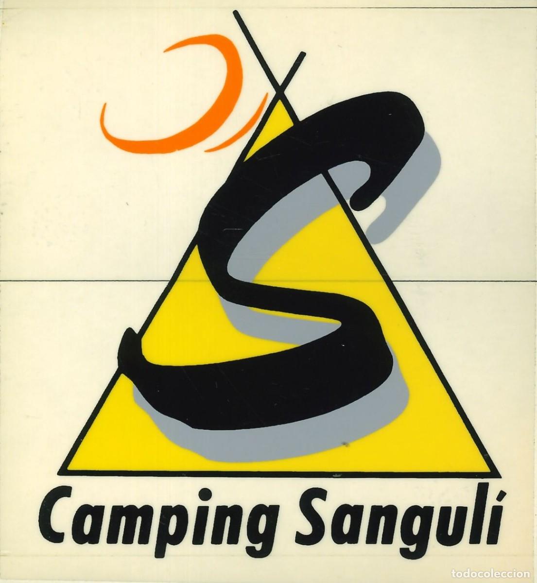 Pegatinas de colecci&oacute;n: PEGATINA - ADHESIVO - CAMPING - CATALU&Ntilde;A - SANGULI - SALOU - TARRAGONA