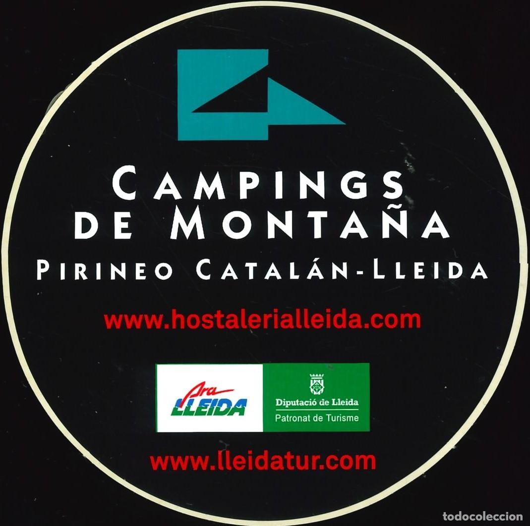 Pegatinas de colecci&oacute;n: PEGATINA - ADHESIVO - CAMPING - CATALU&Ntilde;A - PIRINEO CATALAN (LLEIDA)