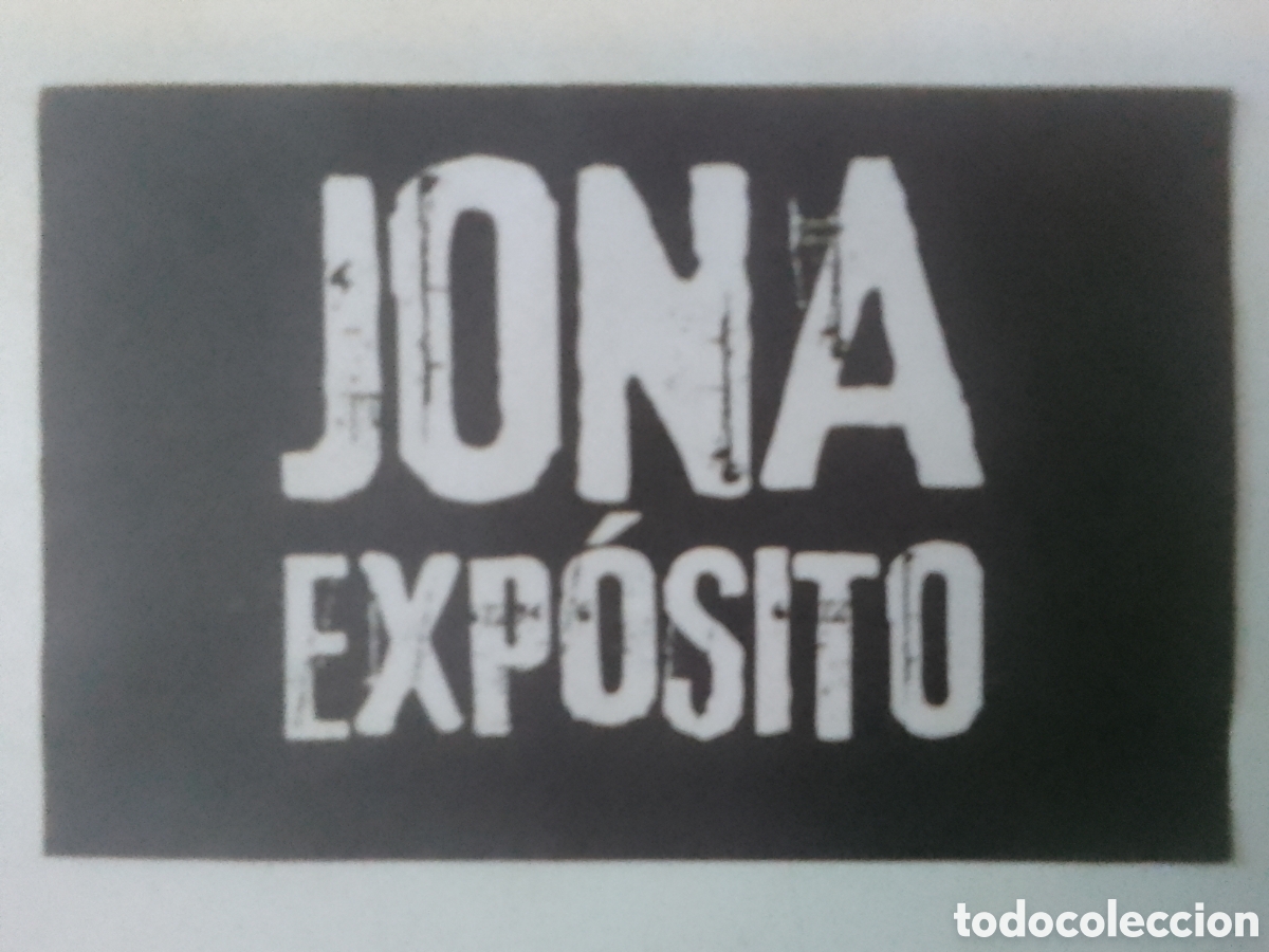 Pegatinas de colecci&oacute;n: Pegatina JONA EXP&Oacute;SITO.