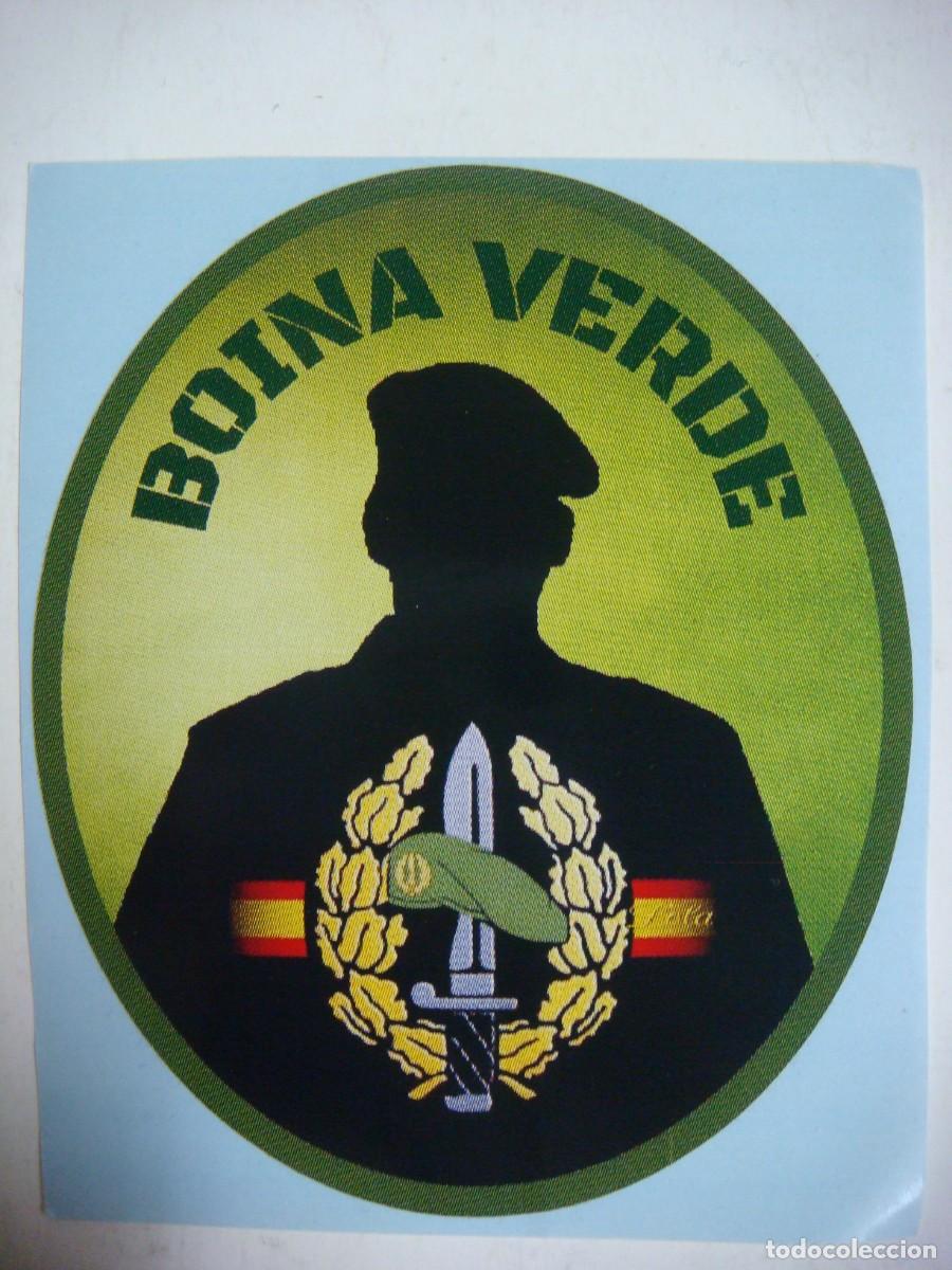 Pegatinas de colecci&oacute;n: PEGATINA DE BOINA VERDE COE-(&)