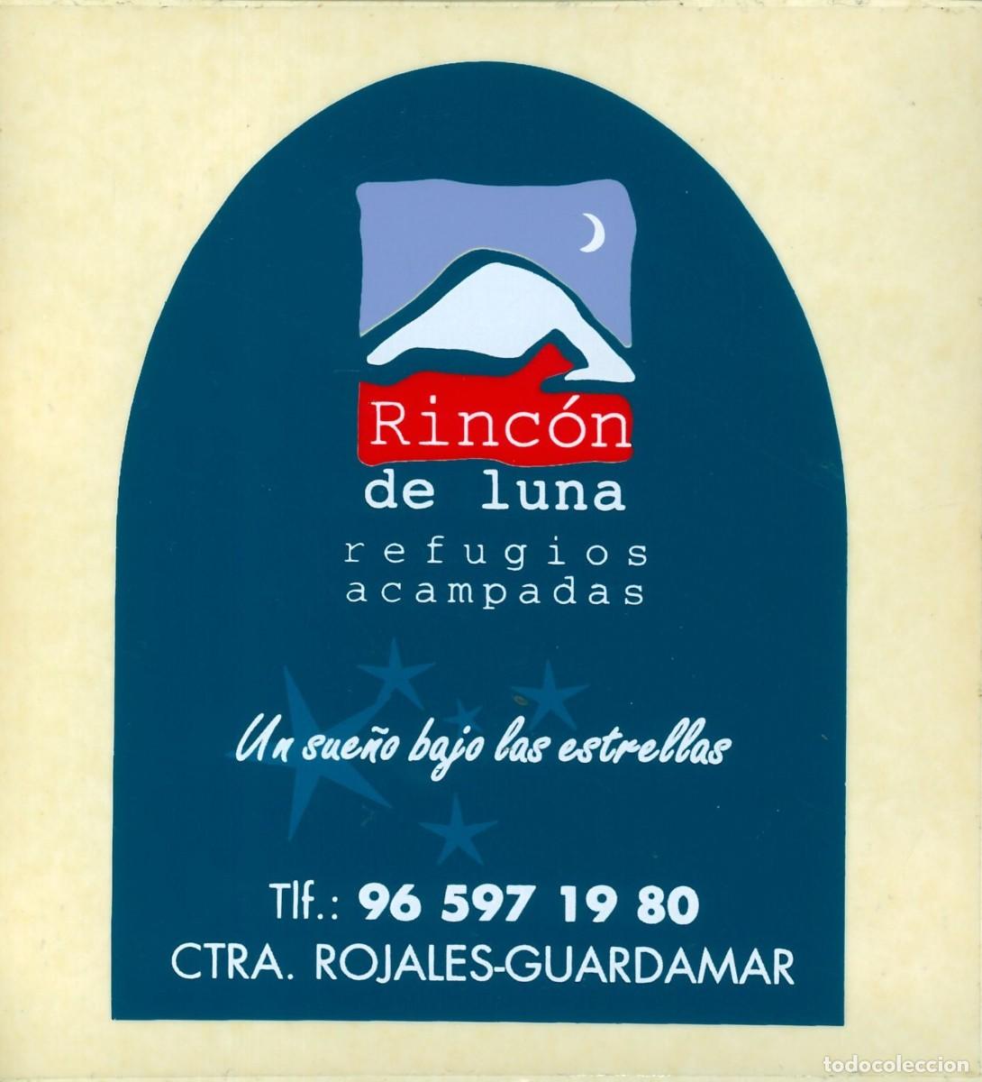 Pegatinas de colecci&oacute;n: PEGATINA - ADHESIVO - CAMPING - COMUNIDAD VALENCIANA - RINCON DE LUNA - GUARDAMAR (ALICANTE)