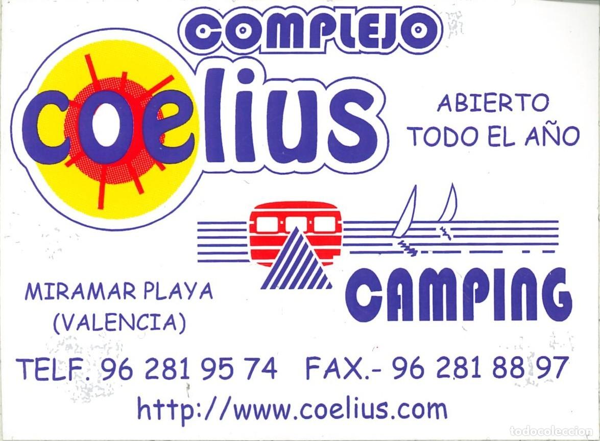 Pegatinas de colecci&oacute;n: PEGATINA - ADHESIVO - CAMPING - COMUNIDAD VALENCIANA - COELIUS (VALENCIA)