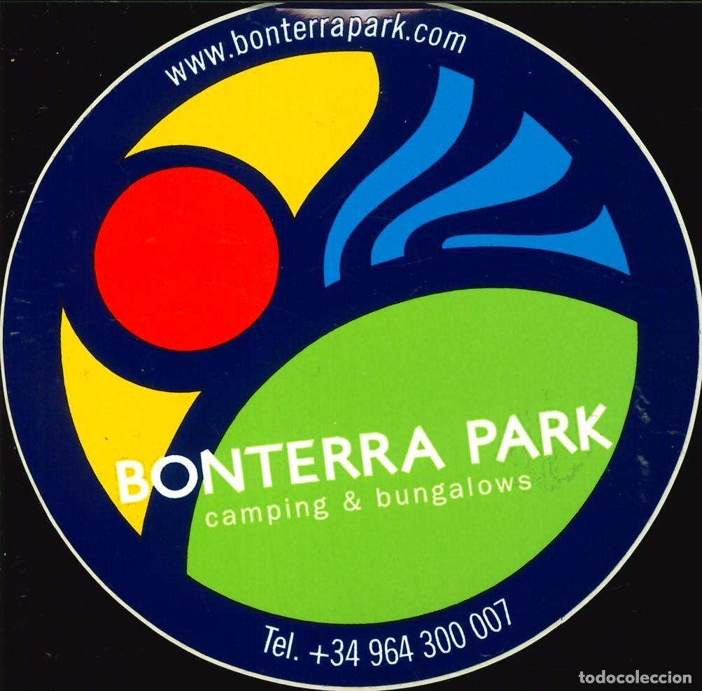 Pegatinas de colecci&oacute;n: PEGATINA - ADHESIVO - CAMPING - COMUNIDAD VALENCIANA - BONTERRA PARK - BENICASSIM (CASTELLON)
