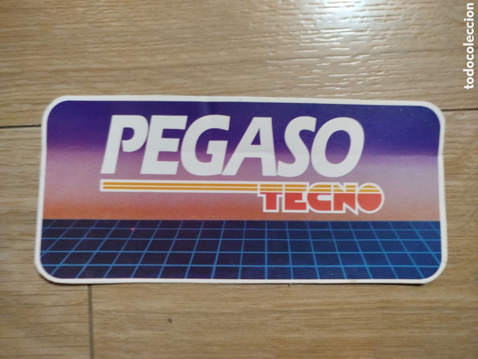 Pegatinas de colecci&oacute;n: Pegatina Pegaso tecno