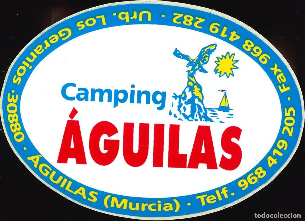 Pegatinas de colecci&oacute;n: PEGATINA - ADHESIVO - CAMPING - REGION MURCIA - AGUILAS (MURCIA)